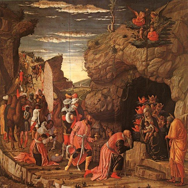 Andrea Mantegna Adoration of the Magi Sweden oil painting art